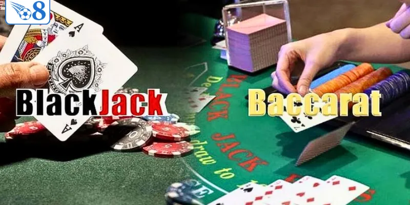 Đánh giá blackjack và baccarat cái nào dễ thắng hỗ trợ người chơi 